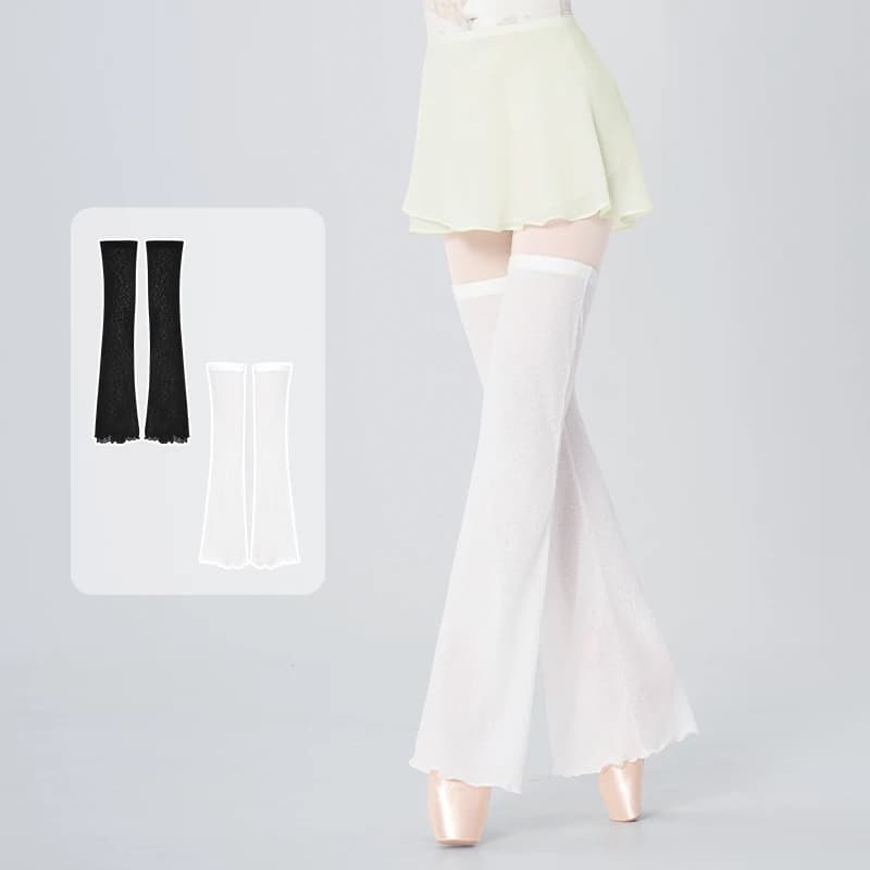Adult Long Dance Socks Hot Leggings Ball knitted Scaldamuscles Professional hot ballet socks for classical dance