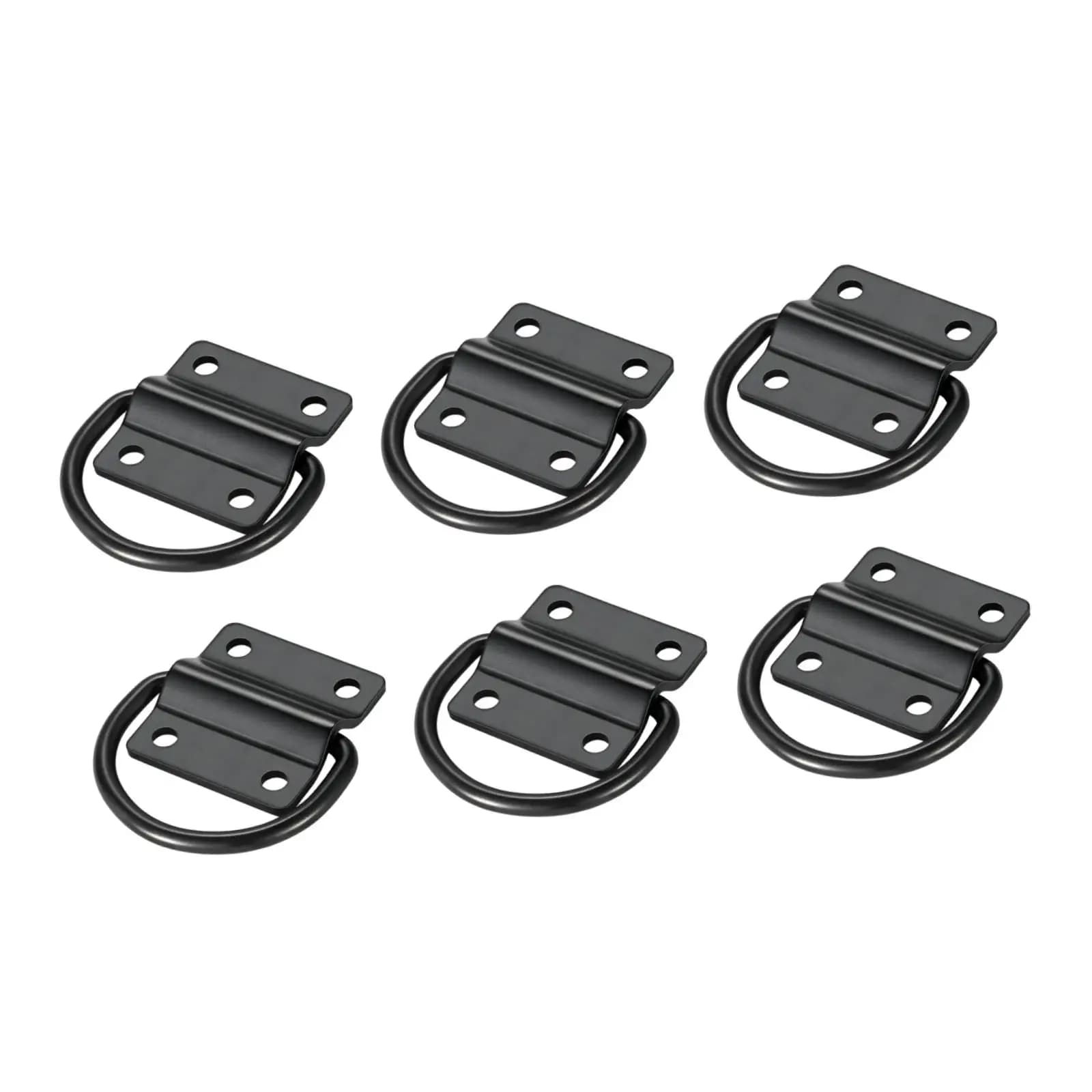 Sturdy D Rings Tie Down Anchor Lashing Loop for Truck Loading Area Boat RV Warehouse Cargo Securing