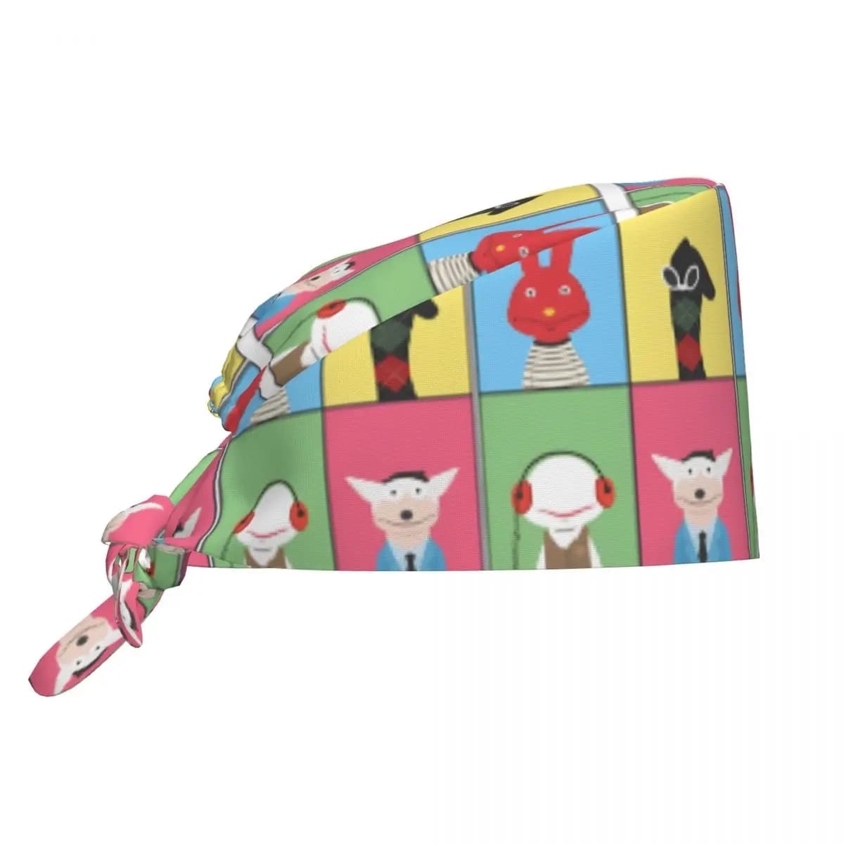 Commedia cilena TV Controllo dei denti Berretto chirurgico 31 Minutos Agenzia per toelettatura animali Veterinario Berretti da lavoro medico Cappello Uomo Donna Scrub Cappello