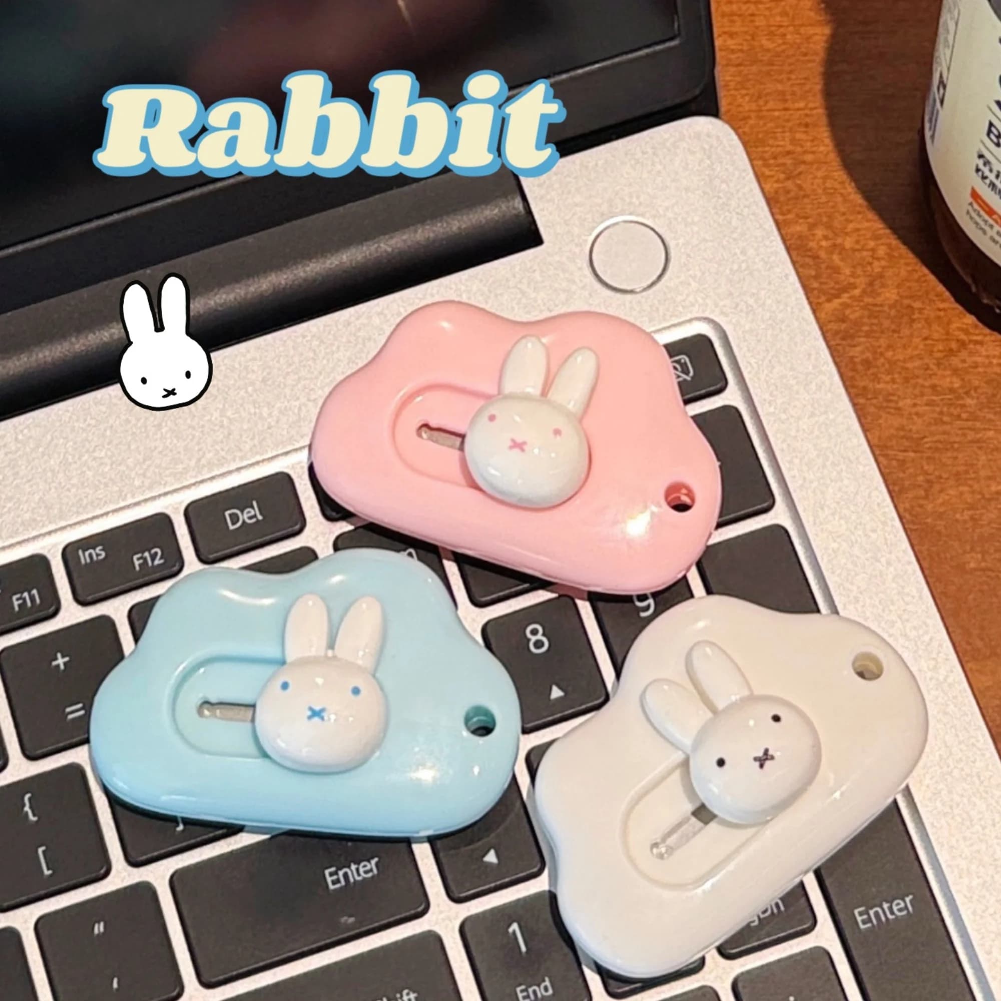 HOT Selling 1/3 Pcs Cute Miffy Art Knife Cartoon Portable Student Paper Cuttings Small Knife Miffy Merchandise