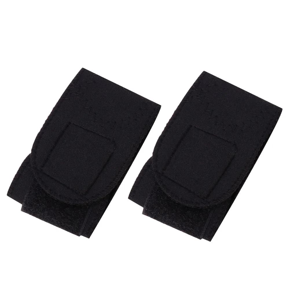 3 paia di cuscinetti termici autoriscaldanti per il polso, con terapia magnetica, neri, migliorano la circolazione sanguigna, promuovono il metabolismo, supporto per il polso