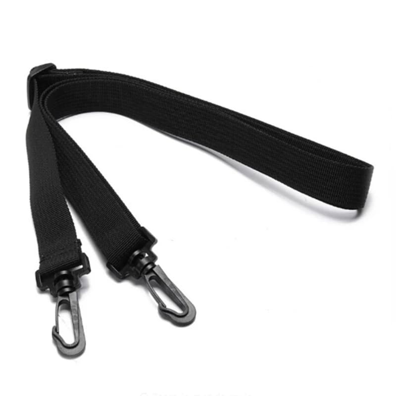 Cinghie Lunghe Nere per Borse, Accessori Regolabili, Cinghie di Ricambio per Zaini, Fascia Staccabile per Uso Frequente e Sicuro