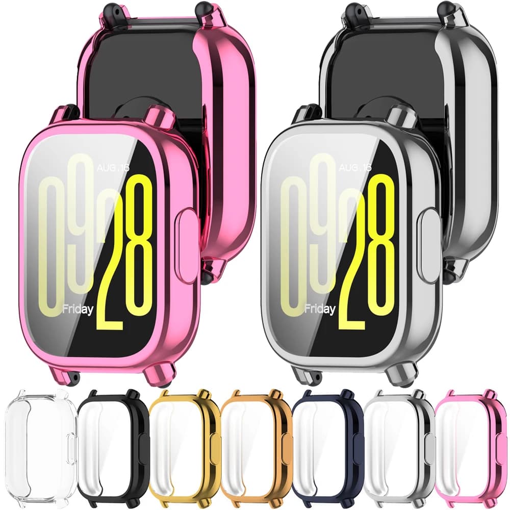 Custodia protettiva completa per Redmi Watch 5 Lite Custodia protettiva per schermo per Redmi watch5 Telaio di ricambio attivo TPU Soft Shell