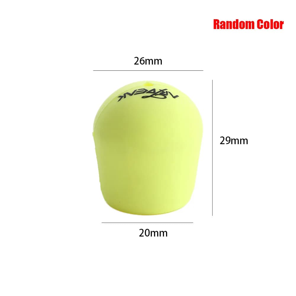 Rod Bottom Back Block Rod Bottom Protector Silicone Protective Case Fishing Rod Handle Protective Case Fishing Rod Fix Ring