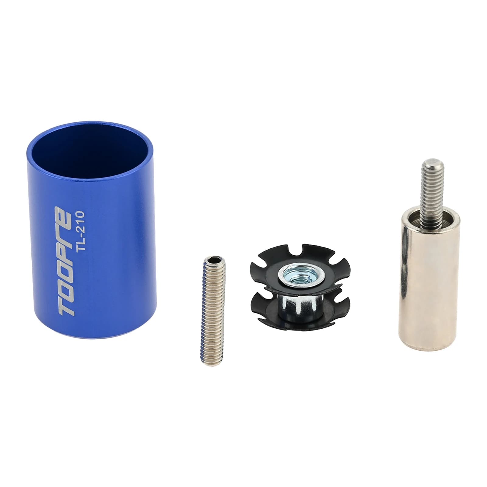 Kit universale per dado a stella per forcella bici, attrezzo per riparazione dado a stella per bici da montagna, bici da strada, bici ibride, accessorio per bicicletta.