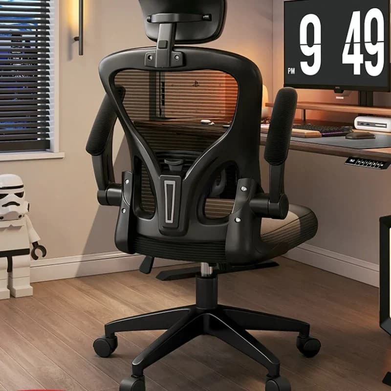 Scrivania ergonomica Sedia da ufficio Computer Gaming Camera da letto Comoda sedia da ufficio con braccioli reclinabili