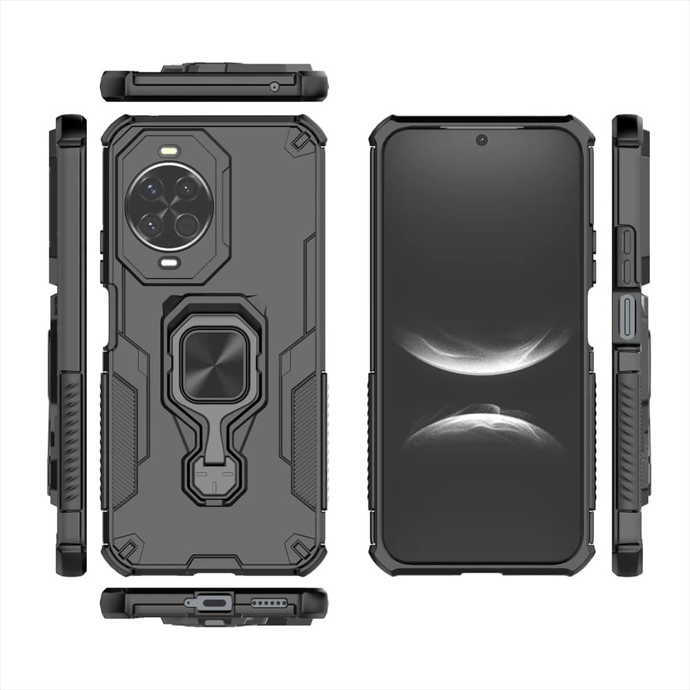 Per Huawei Nova 14 Pro Ultra 5G Anello di lusso Cover posteriore Stand Armatura Custodia antiurto per Huawei Nova 14 Nova14 Custodia per telefono