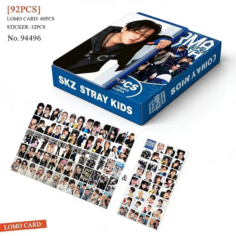 SKZOO92 gruppo maschile STRAYKIDS, nuova piccola carta per bambini senza casa, speciale Karma star, periferica KPOP, piccola carta da collezione LOMO