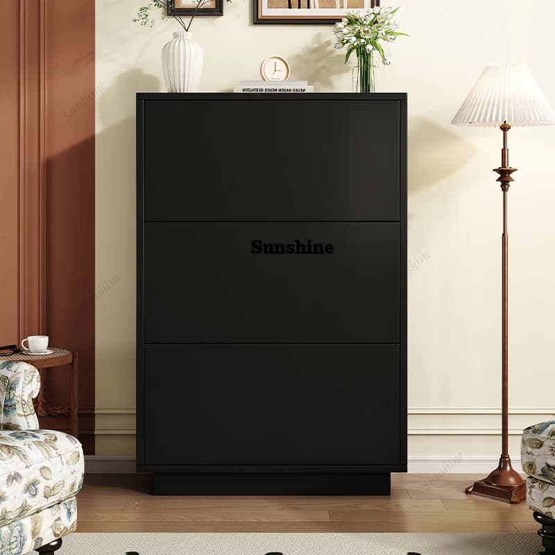 Slippers Vertical Shoe Cabinet Organizer Storage Mobile Display Luxury Shoe Shelf Box Archivadores Entrance Furniture