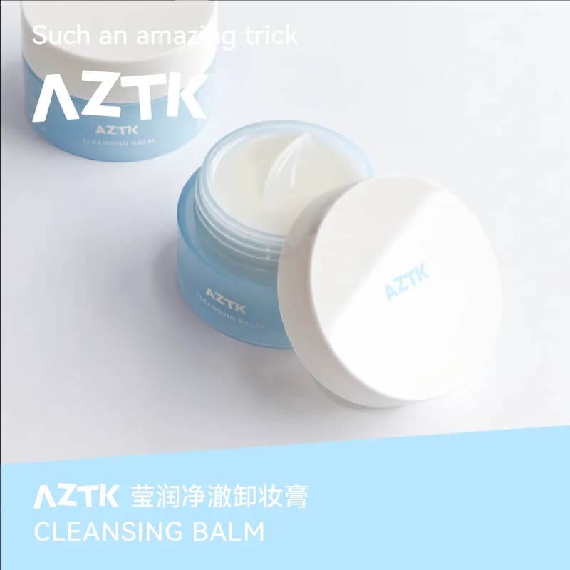 Crema detergente idratante AZTK per la rimozione del trucco, facile da rimuovere senza irritazioni, scioglie delicatamente il trucco degli occhi, ombretto ed eyeliner.