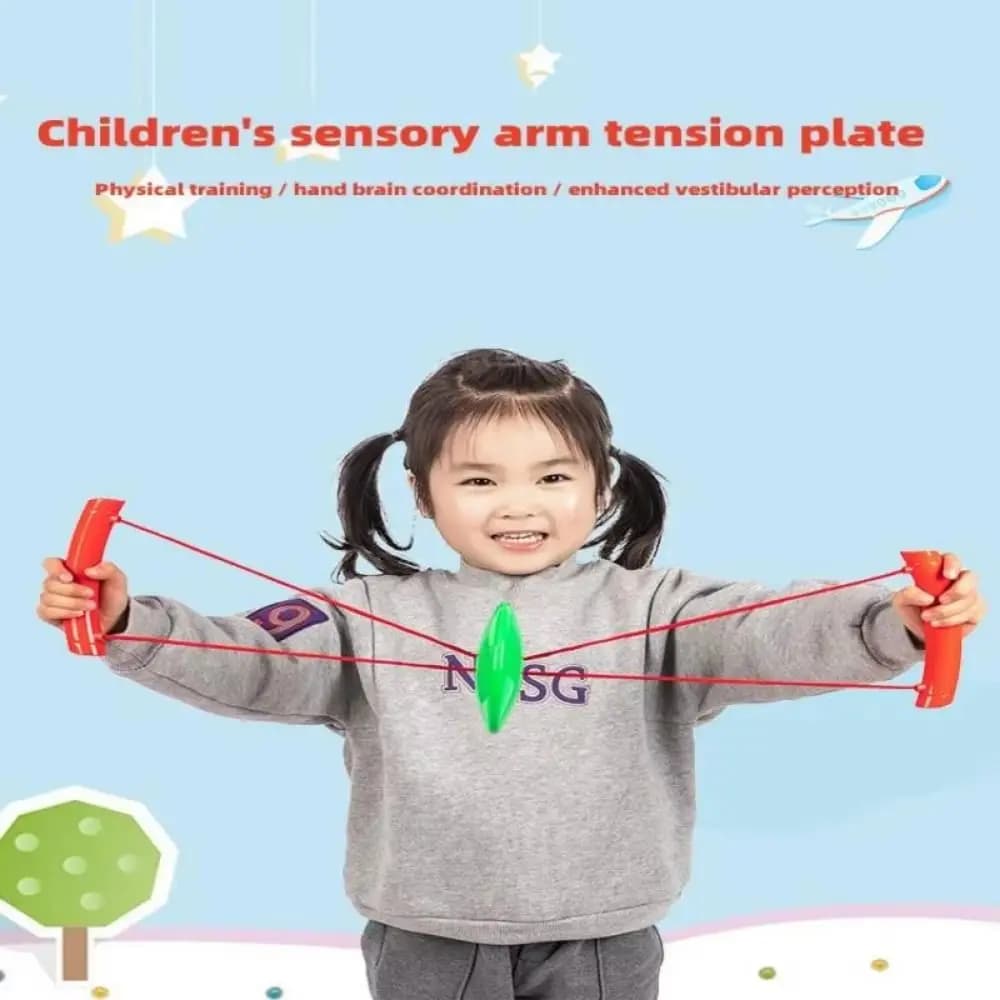 Arms Tensioner Rally Ball on String Skip Ropes Sports Arms Reaction Training Ball Exercise Sports Height Growth