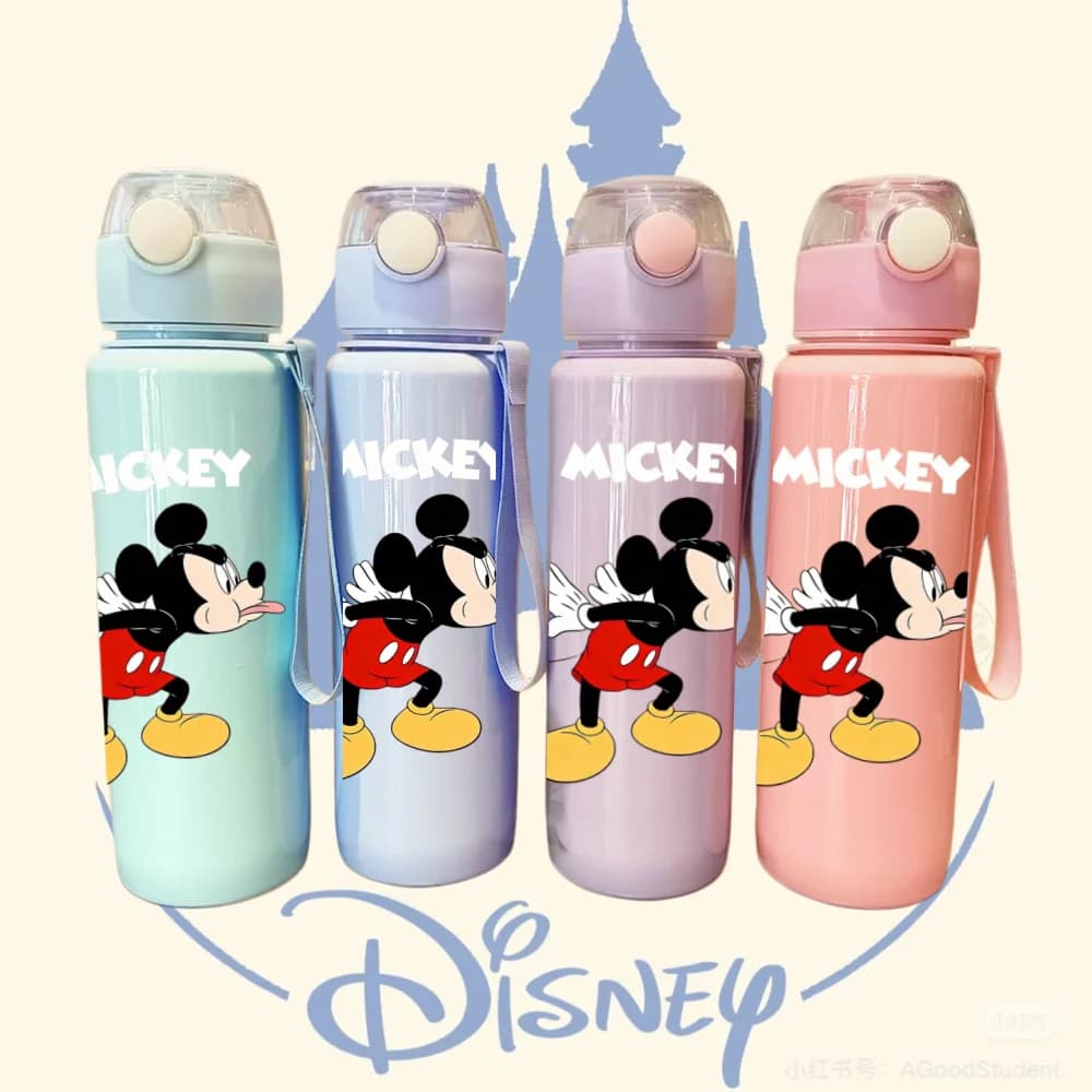 3D Sports Bag Printed Disney Mickey Mouse with Funny Fantasia, Vivace Design and Atactivating, Resistant to Change and Collection, Anti-loss