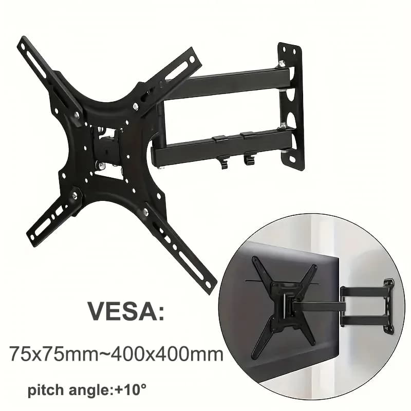 32-55 inch LCD LED Wall Mount for Adjustable TV Extensible Wall Mount for Long Arm TV Max VESA 400x400mm