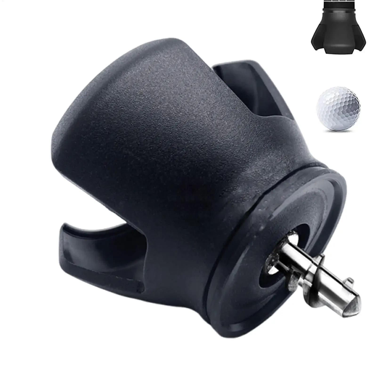 Strumento Portatile Mini Manuale per Raccogliere Palline da Golf a Tre Punte con Griffe a Ventosa - Accessorio per Allenamento