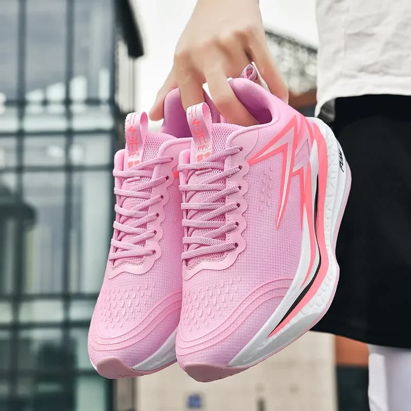 Scarpe da Corsa con Piastra in Carbonio per Uomo e Donna, Sneakers Unisex con Ammortizzazione Morbida e Assorbimento degli Urti, Scarpe da Allenamento Leggere e Antiscivolo