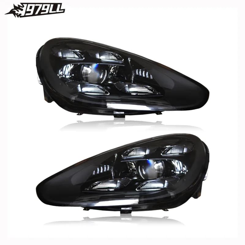 LXBY 958.2 Car Accessories LED Headlights For Porsche Cayenne 958.2 2015-2017 Upgrade 2021 Pdls Style