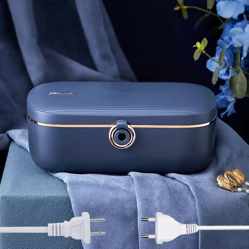 220V 110V Lunch Box elettrico EU US Plug acciaio inossidabile scaldavivande contenitore riscaldatore ufficio scuola riscaldamento Bento Box Set