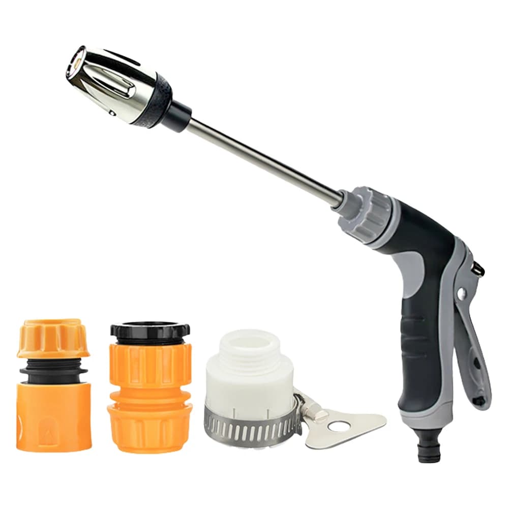 Ugello per tubo da giardino Ugello per pistola ad acqua a spruzzo ad alta pressione Ugello per acqua per lavare auto Irrigazione Pulizia del giardino