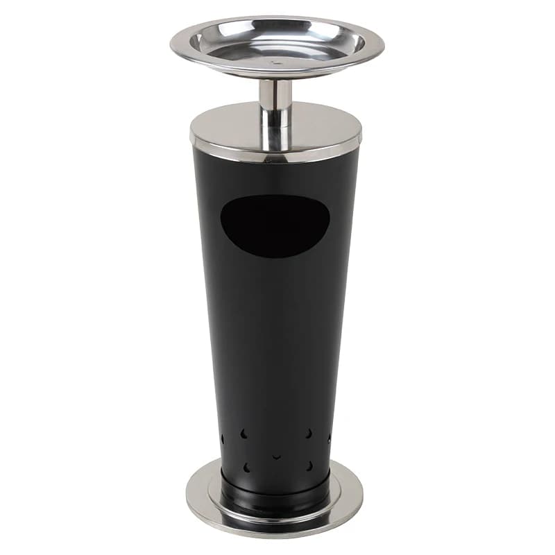 Outdoor/indoor Garbage Container Trash Can Outside Park Street Metal Ashtray Waste Bin Public Commercial Recycling Dustbin