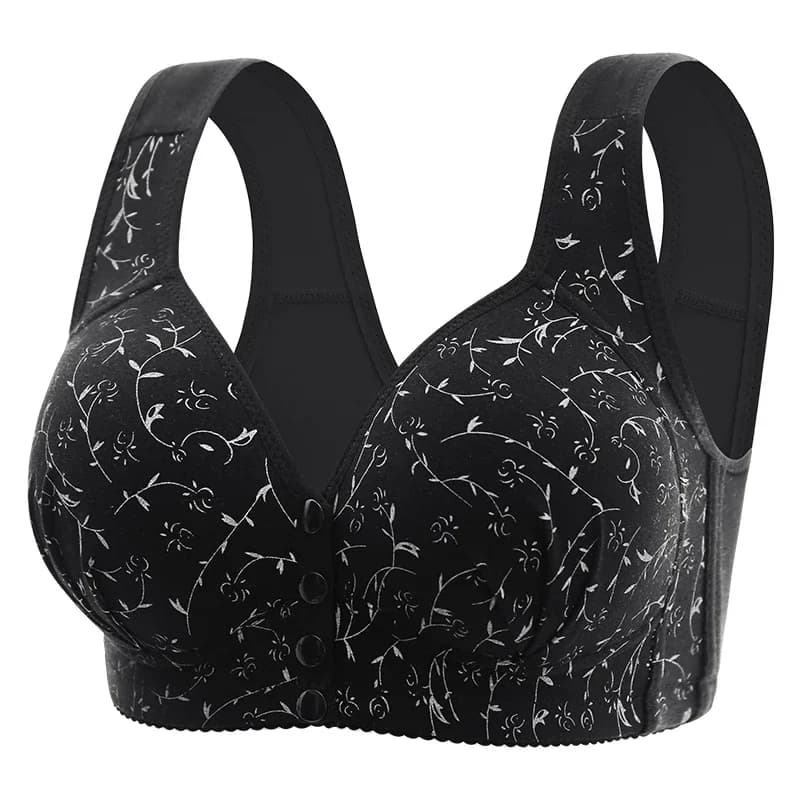 Comfortable new woman bra without steel ring harvest anti-ced front opening high quality sexy bra for all seasons women's bra anti-reflective