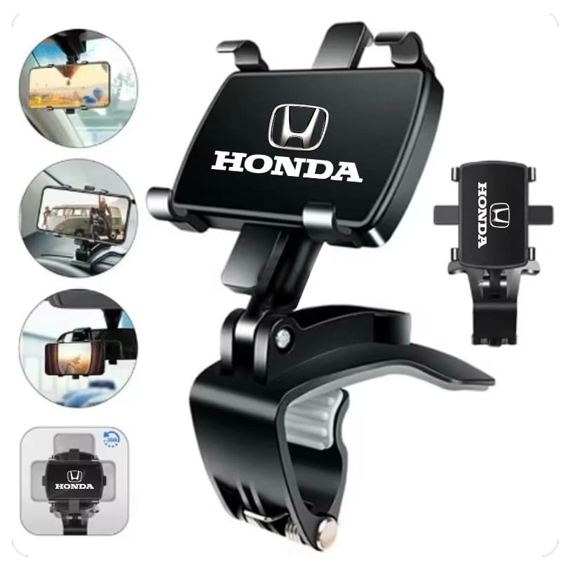 Supporto per telefono per auto da cruscotto Supporto per telefono con rotazione di 360 gradi per Honda Civic Accord Fit Jazz CRV BRV HRV Insight Pilot Passport