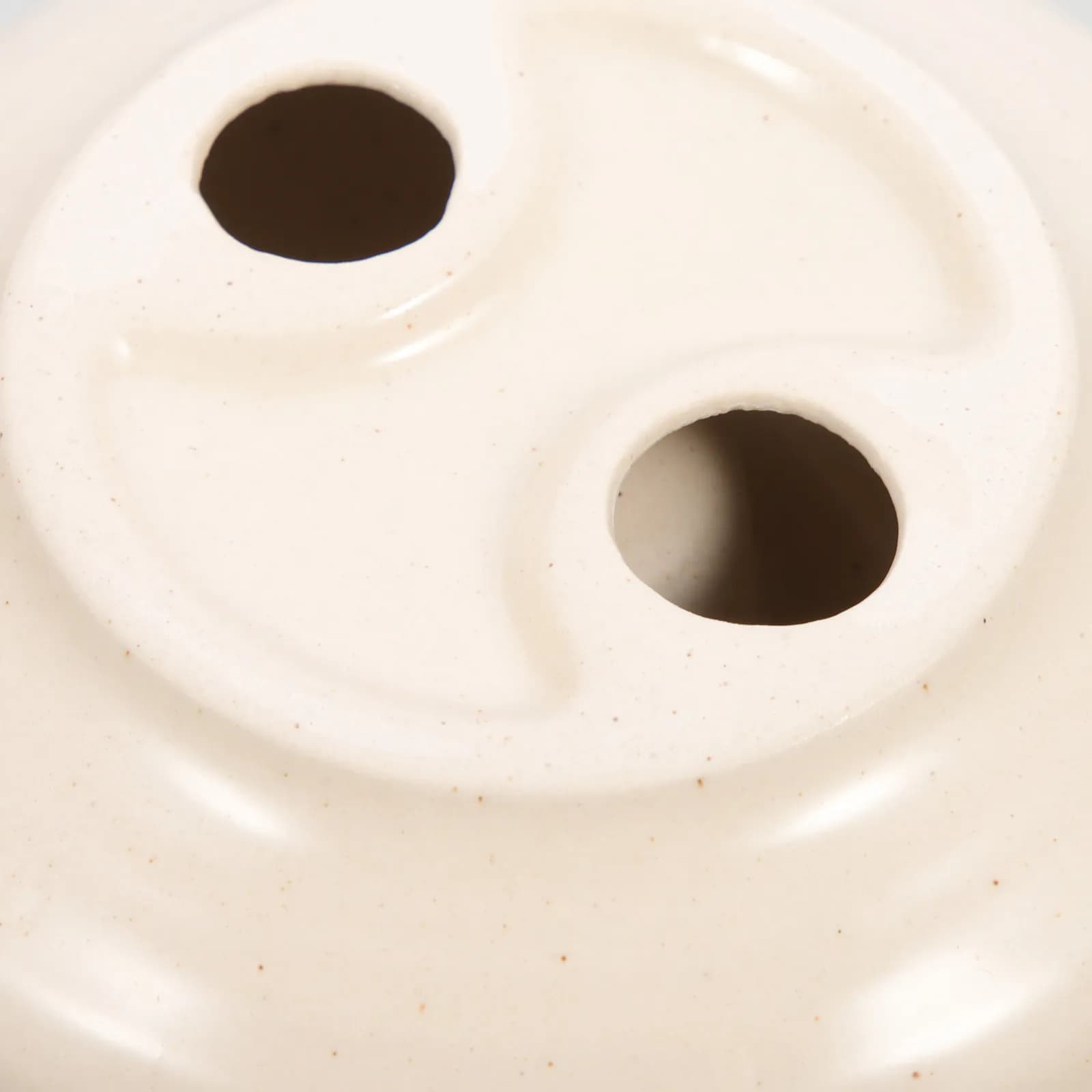 Portacandele Decorativo in Ceramica Resistente al Calore, Supporto per Candele da Tavolo e Scrivania