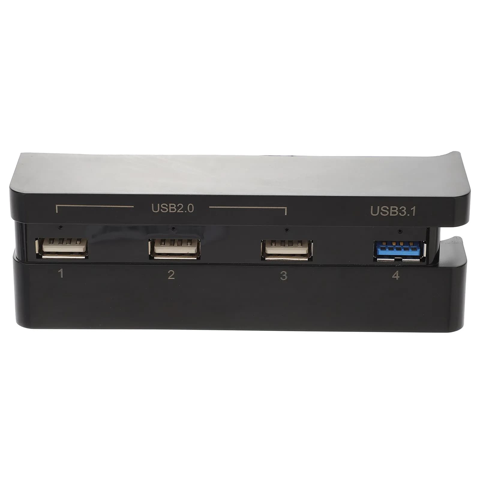 Hub USB Multiplo per Console di Gioco, Compatibile con Docking Station USB 2.0 Slim, Adattatore di Estensione Plug & Play Senza Driver