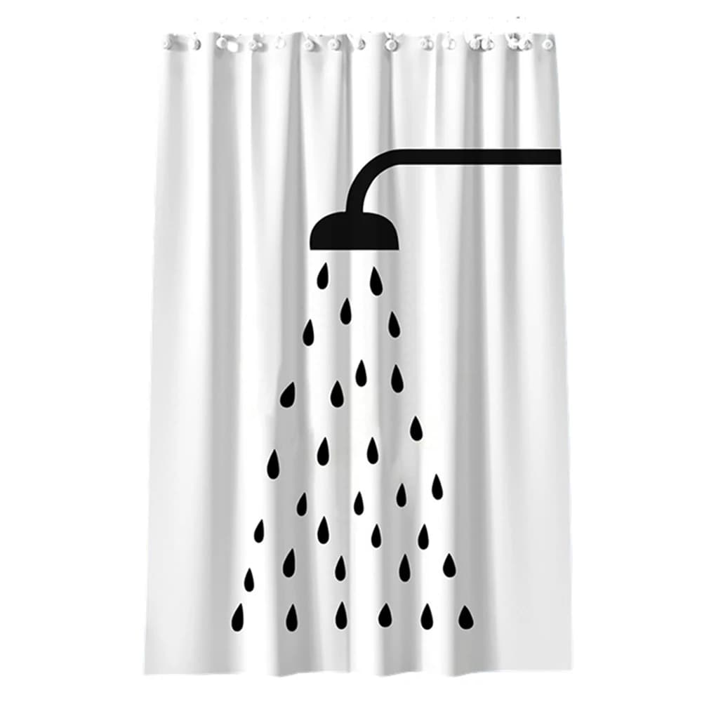 Tende da doccia impermeabili per bagno Deco con tenda da doccia confortevole in stile per bagno tenda durevole bagno