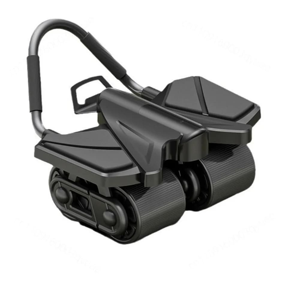 2026 New 4-Wheel Elbow Support Auto Rebound Ab Roller Home Abdominal Workout Equipment