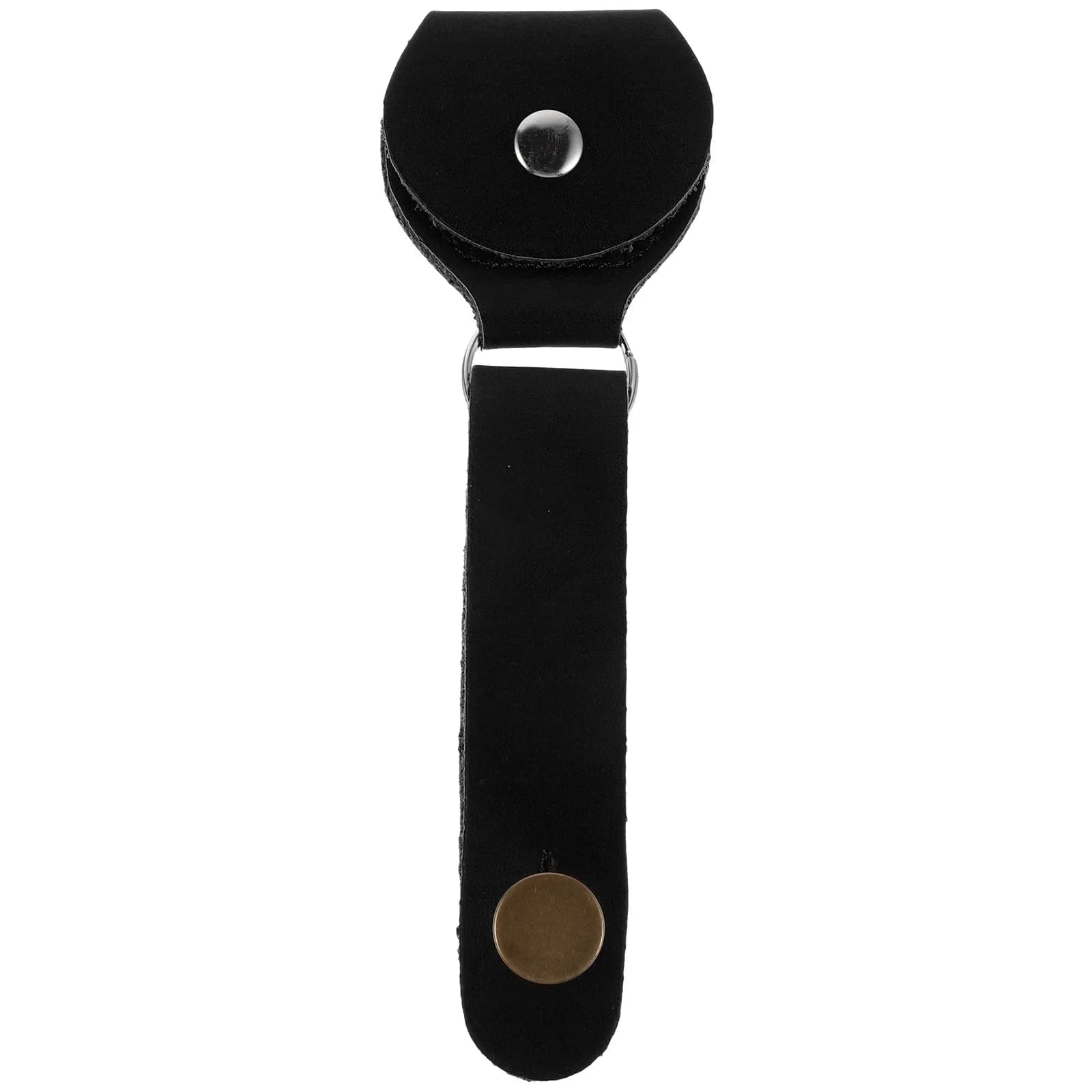 Portaplettro da Collo per Chitarra, Portachiavi, Custodia Regolabile con Adattatore a Bottone per Headstock, Accessori per Musicisti