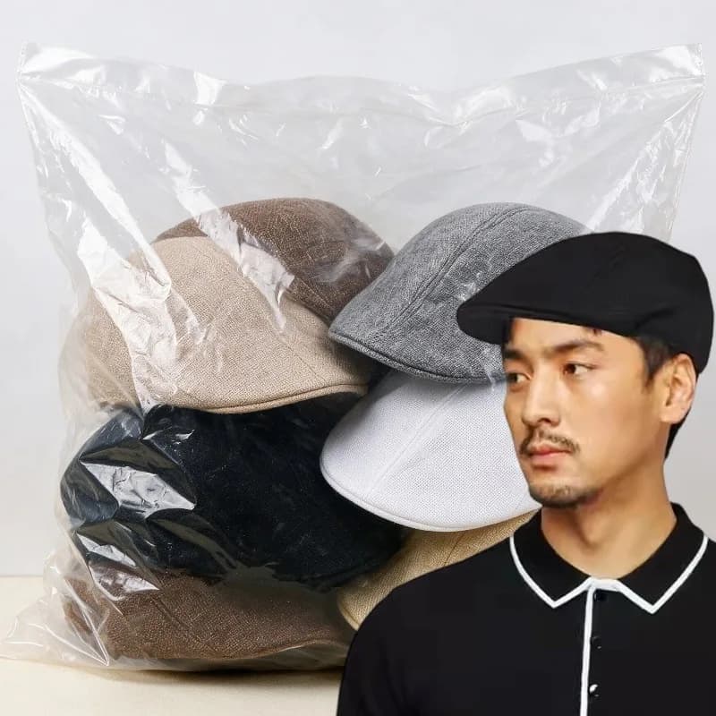 Breathable Linen Cotton Beret Hat Fashion Lightweight Beret Caps Retro Solid Hats for Women Men Summer Lightweight Artist Hat