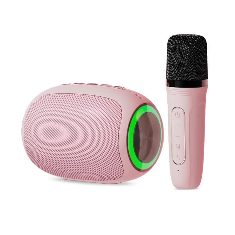 Hot New Portable Smart For Bluetooth Boxing Karaoke Machine System RGB LED Altoparlanti wireless Batteria per il regalo di compleanno di Natale