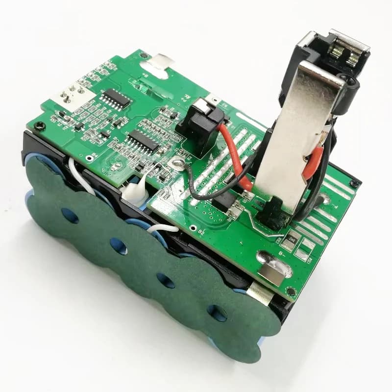 P108 10*18650 Li-ion Battery Plastic Case Charging Protection Circuit Board PCB Box For RYOBI 18V P103 P118 BPL-1815 1820G ONE+