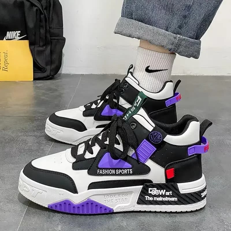Outdoor Hip Hop Skate Shoes uomo Street Platform Sneakers Casual per uomo zapatillas de hombre scarpe da Skateboard da uomo di moda