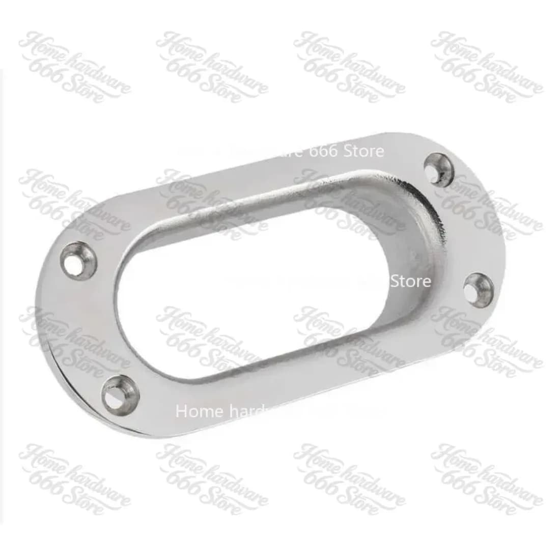 Foro per cavo in acciaio inossidabile 316 Guida per cavo ellittico Tubo per catena Foro per catena marina Foro per corda Raccordi hardware di ancoraggio
