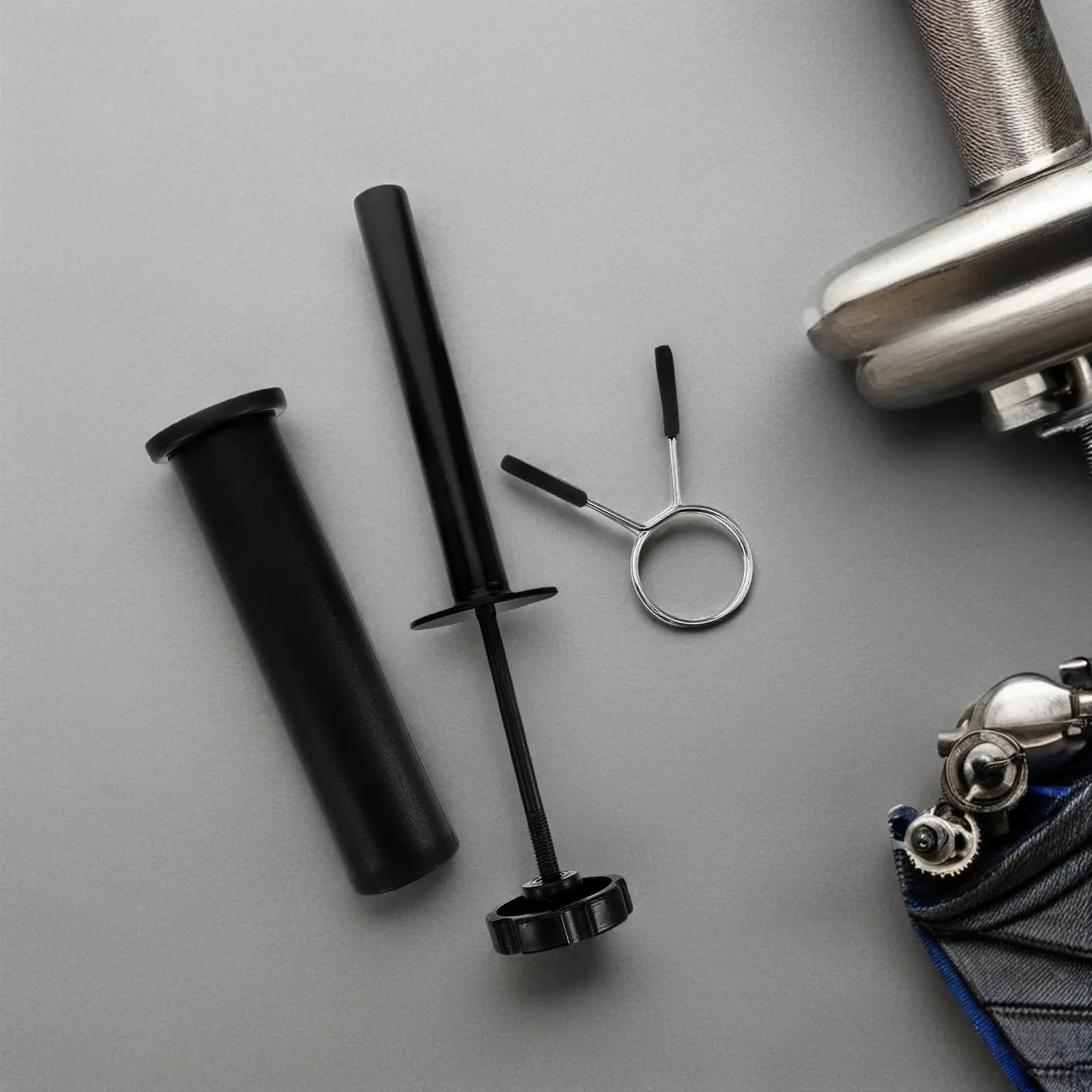 1Set Barbell Adapter Sleeve Steel Loading Pin for Weight Plates Universal Fit Gym Equipment Home Fitness Workout Gear