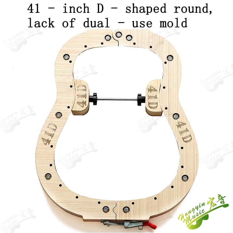 Chitarra folk Spessore Chitarra acustica Creazione di stampi per assemblaggio Stampo per chitarra folk pop a doppio uso Materiali fai da te HUATOOL