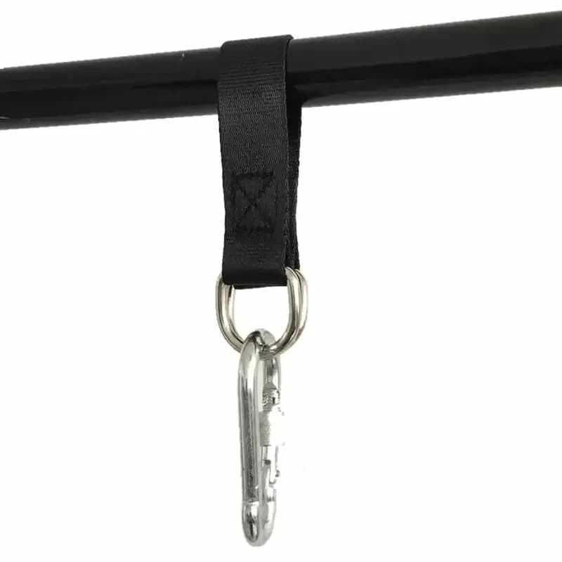 Swing Strap for Outdoor Shaft 200 kg Anti- Hook Ring Suspension Bed Connector Belt Boxing Bag Horizontal Vibration Rod