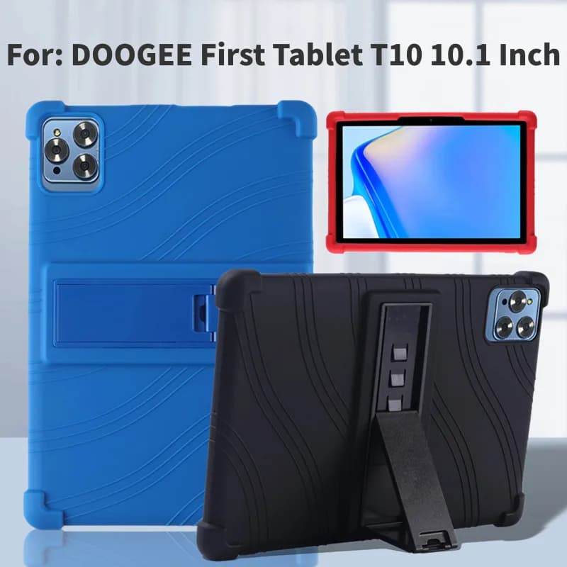 For DOOGEE First Tablet T10/T10S/T10pro 10.1 Inch Tablet Silicone Protective Case Thickened Anti-Falling and Anti-Collision