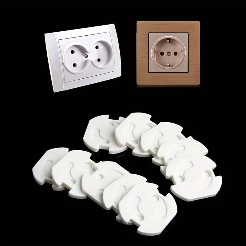 Children's Safety Grip Covers 10 Pieces Plastic Electric Grip Protector Safety for Kids