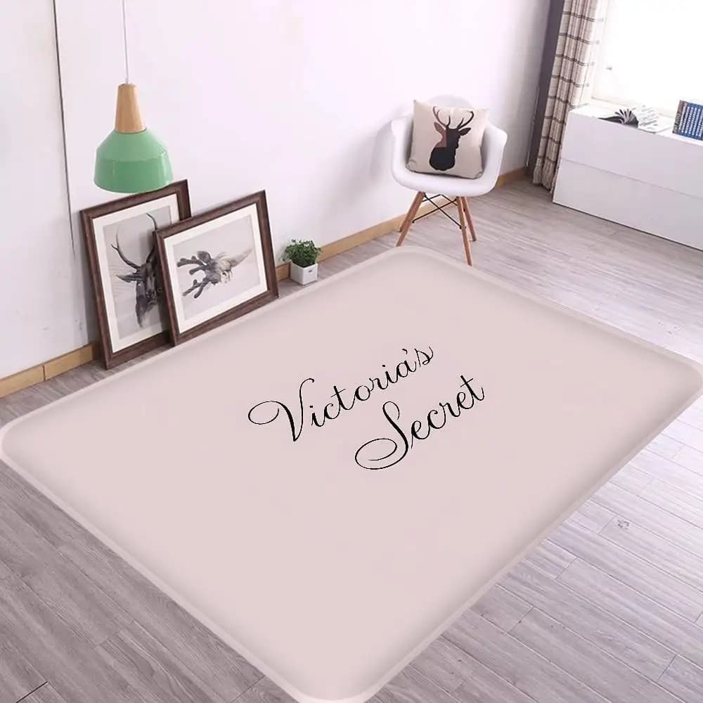 V-Victorias-Fashion-S-Secret Tappetino da bagno per bambini, decorazione per camera da letto, balcone, zerbino antiscivolo, tappeti per soggiorno, comodino