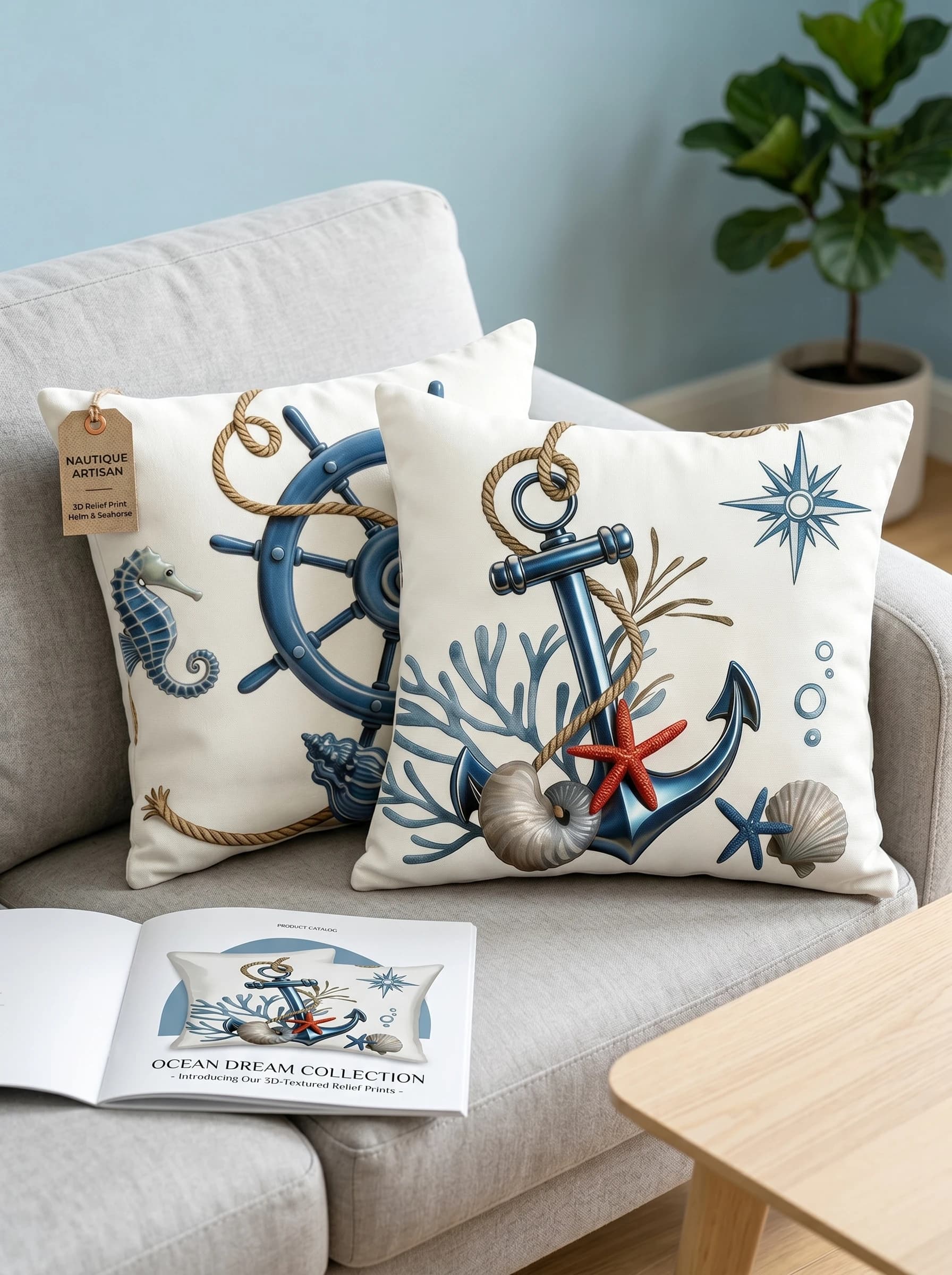 Set di Copricuscini Geometrici 3D Trapuntati | Fodera per cuscino astratta minimalista Boho | Cuscini Quadrati e Lombari Morbidi e Texturizzati per Divano Letto