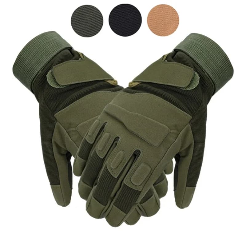 Tactical finger gloves anti-slip bicycle gloves for outdoor sports Paintball Shooting softair cycling half glove