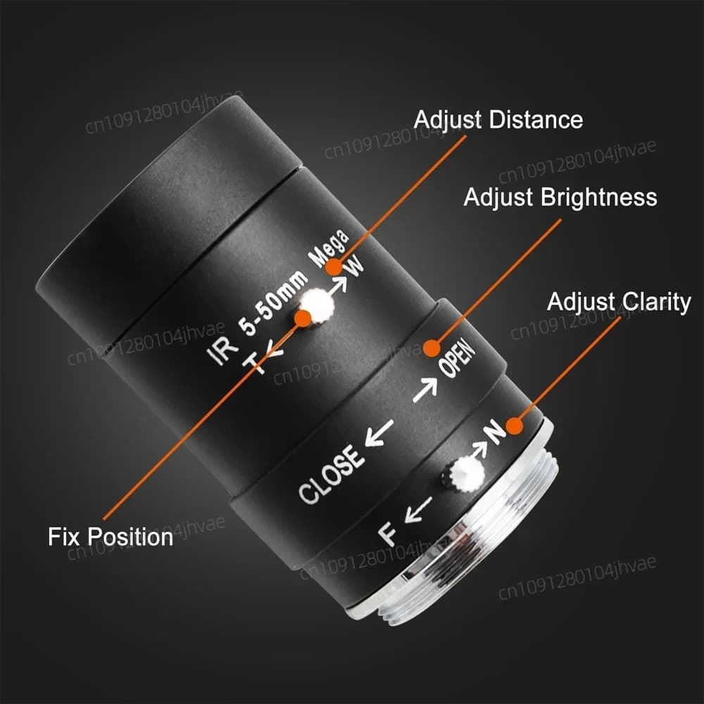 2025ELP 4K IMX415 PC Webcam USB2.0 Plug N Play High Definition 30fps Mini Video Camera With Zoom 10x Lens 5-50mm