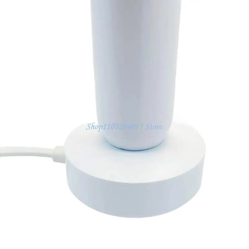 R6FF Stazione ricarica USB magnetica per spazzolini elettrici Caricatore da viaggio portatile 1 m Bianco