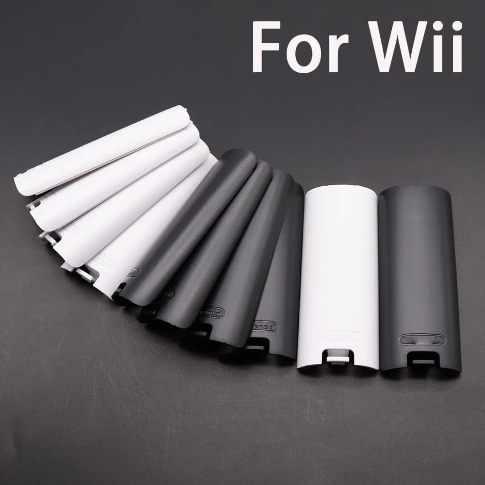 5/10 pezzi di ricambio per la copertura della batteria del controller Wii, custodia protettiva per la batteria del gamepad Wii, accessorio per il telecomando Wii.