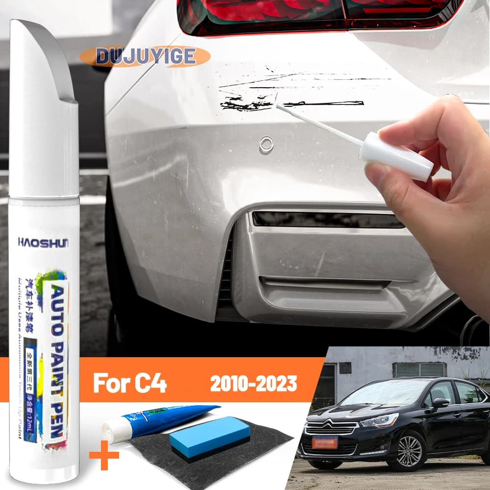 Penna per Vernice Auto, Cura della Vernice, Riparazione Graffi, Cera per Rimozione Graffi per Citroen C4 MK2 MK3 2010-2023 2011 2012 2013 2014 2015