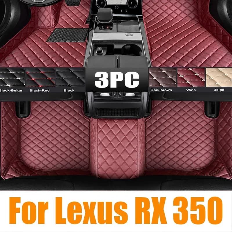 Tappetino auto per Lexus RX 350 AL10 450h 2010 ~ 2015 Tappeto Liner TPE Impermeabile Copertura Completa Personalizzata Spazio Rilievo Del Piede Tappeto Accessori