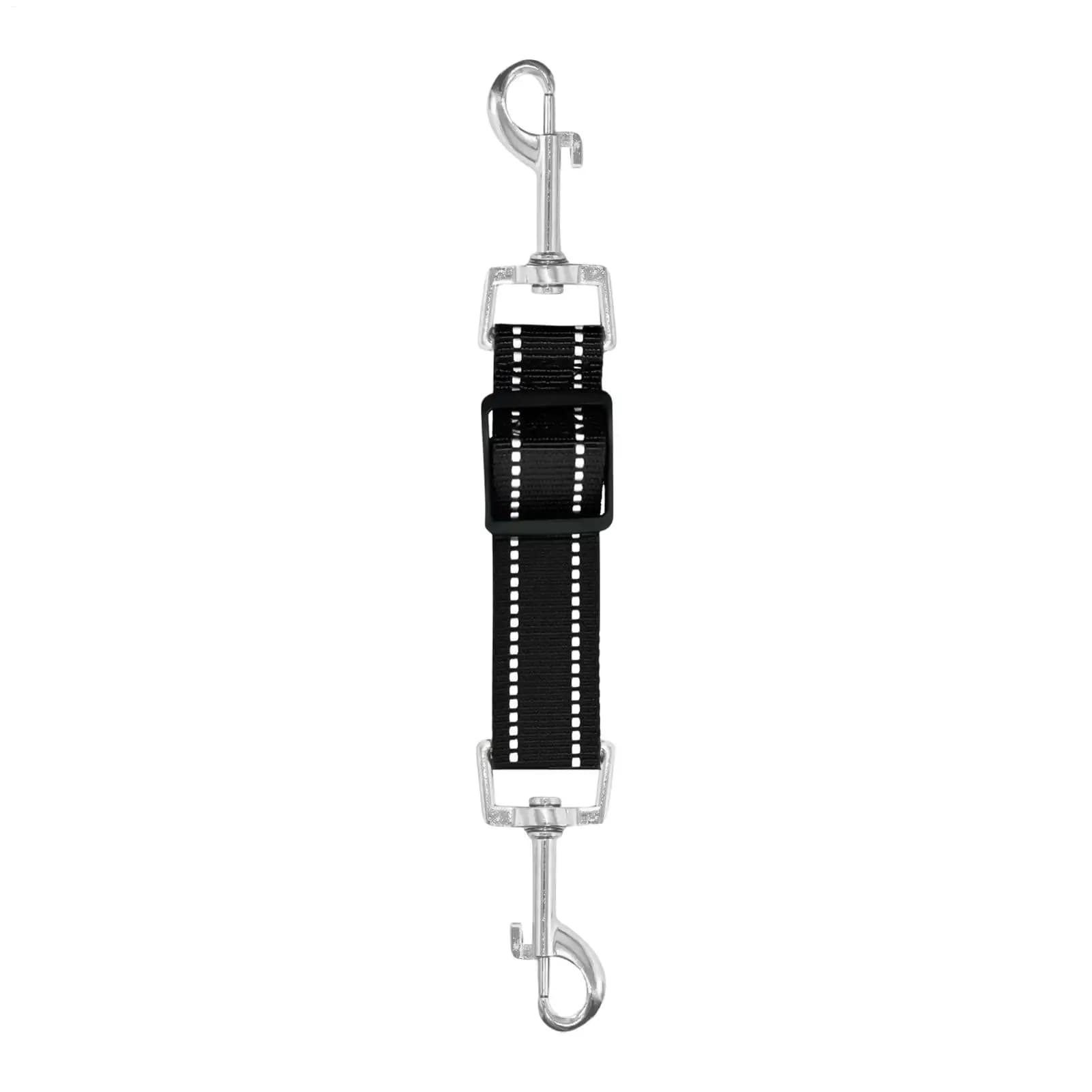 Clip di sicurezza per collare per cani, connettore regolabile anti-trazione per pettorina, clip per collare per passeggiate quotidiane all'aperto e viaggi
