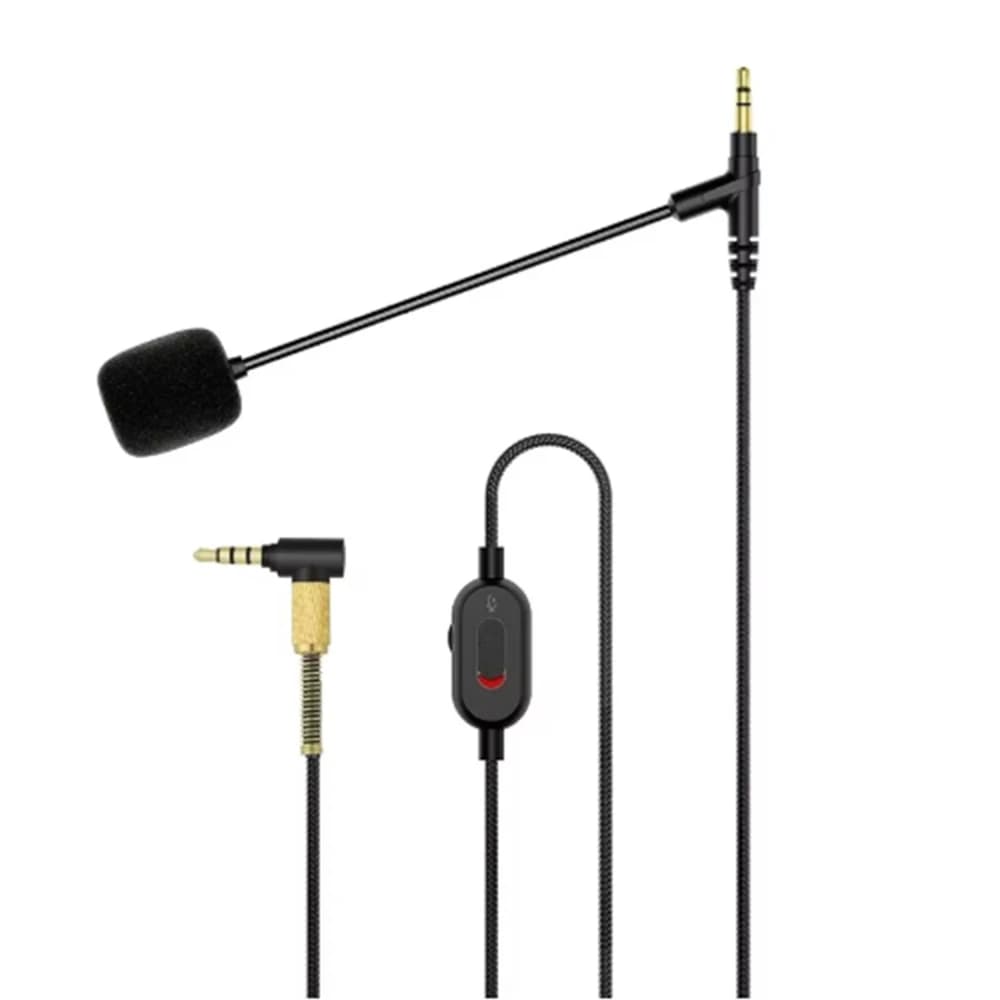 3.5mm to 2.5mm Boom Microphone Cable For JBL Synchros S300 S300I S300a S500 S700 Gaming Telephone Headset Replacement Cord